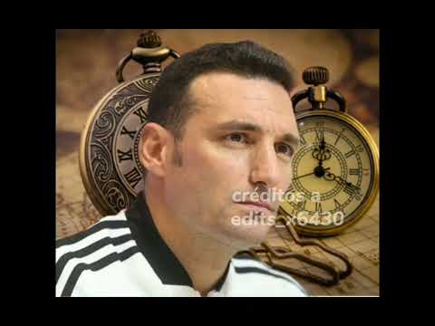Teoría de Scaloni el viajero del tiempo para ganar mundial 2022