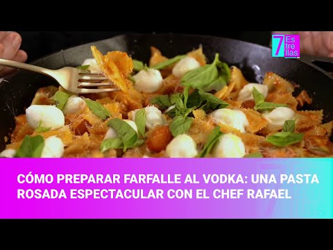 Cómo preparar Farfalle al Vodka: Una pasta rosada espectacular con el Chef Rafael