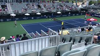 Clips from Nick Kyrgios/Kokkinakis v Jack Sock/Ram 2022 Atlanta Open