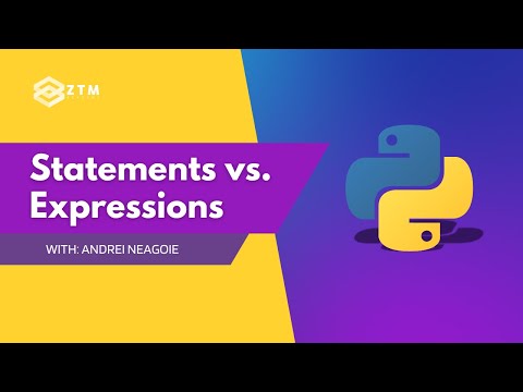 Statements and Expressions in Python