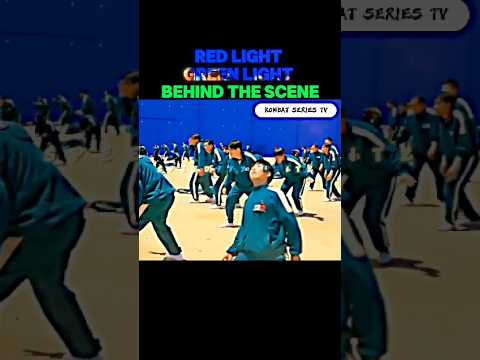 How red light green light was filmed 💀 #squidgame2 #shorts