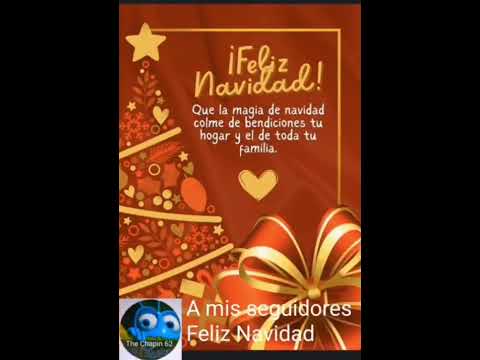PARA TODOS MIS SEGUIDORES FELIZ NAVIDAD Y GRACIAS POR SEGUIRME 