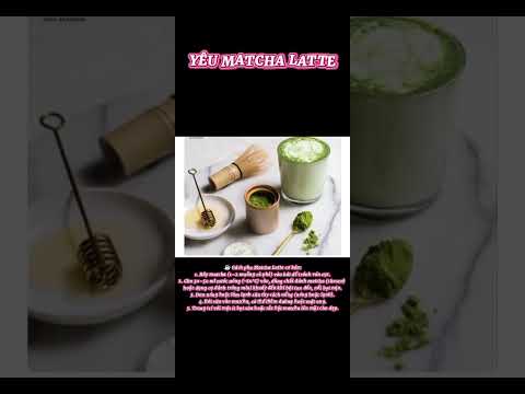 Matcha latte (GU Hot)