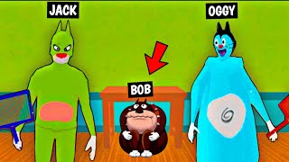 BOB AAYA OGGY KI CAR LENE! 😂🚗 | Hide And Seek Challenge in Scary Oggy Granny Horror Mod