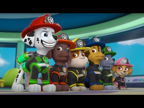 PAW Patrol Mighty Pups+Skye+Chase Save Adventure Bay! Compilation 24   Nick Jr. HD