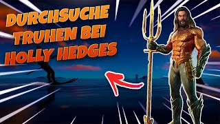 Durchsuche TRUHEN oder MUNITIONSKISTEN bei Holly Hedges | Fortnite Season 3 Woche 2 Herausforderung