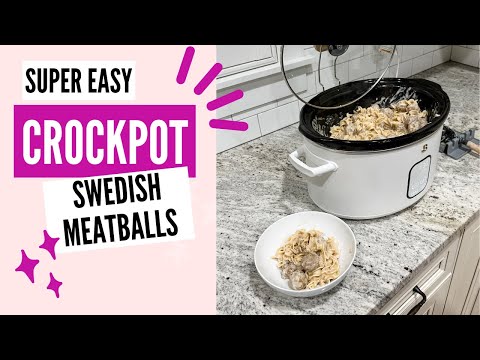 CROCKPOT SWEDISH MEATBALLS