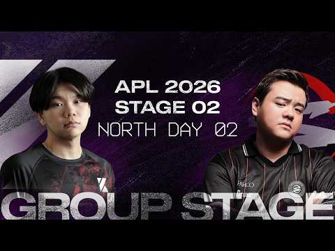 【大阪Major予選】Asia Pacific League 2026 - North - STAGE2 グループステージDay2｜プロリーグ日本語配信