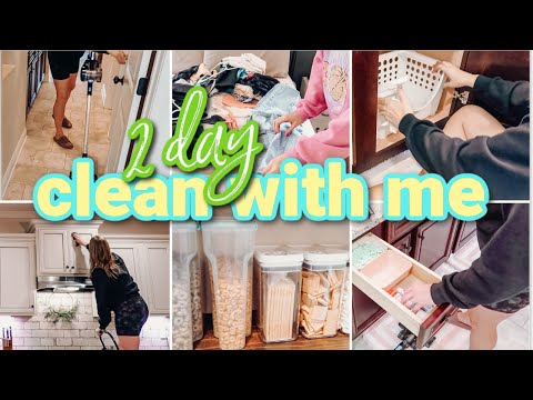 NEW! ✨ CLEAN WITH ME! | TACKLING NEGLECTED AREAS | EXTREME MOTIVATION!