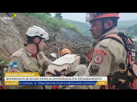 RJ | Três pessoas permanecem desaparecidas após chuvas em São Gonçalo