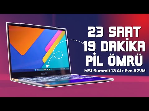 Tablet'e Dönüşebilen Laptop: MSI Summit 13 AI+ Evo A2VM Laptop İncelemesi