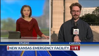 YouTube video thumbnail: Kansas Leaders Open New Emergency Operations Center in Topeka