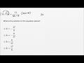 Solving Equations for k
