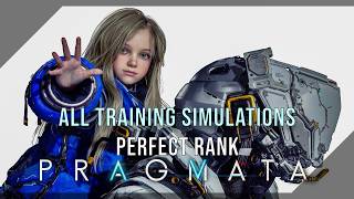 All Training Simulations Challenge |  Perfect Rank | Pragmata