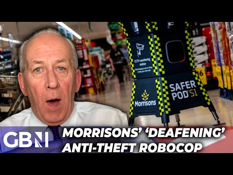 Fed up with theft, Morrisons unveils ROBOCOP with SIREN to stop thieves