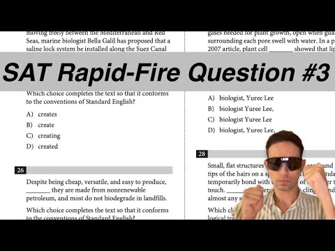 SAT Rapid-Fire Question #3