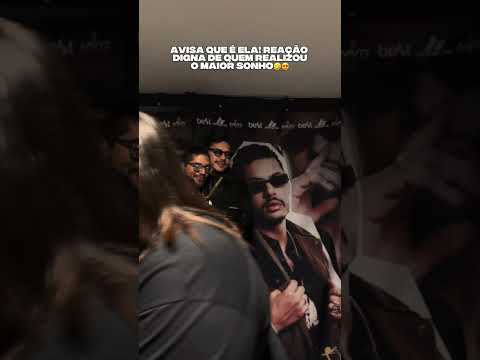 UMA DAS REAÇÕES MAIS GENUÍNAS E ESPONTÂNEAS DA ALEGRIA! #shorts #backstage #alegria #explore #foryou