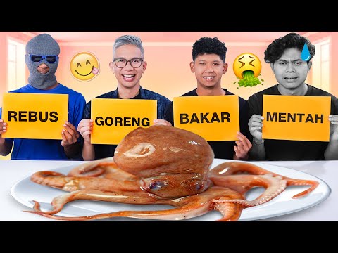 MAKAN MAKANAN REBUS, GORENG, BAKAR, MENTAH!!