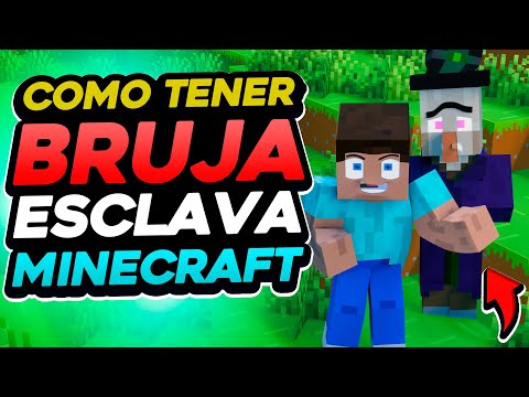 Como tener una BRUJA ESCLAVA en survival | MINECRAFT TECNICO