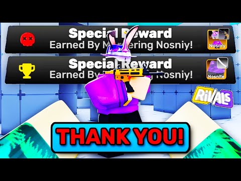 Thank You Nosniy... (Roblox Rivals News)