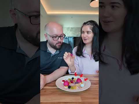 Eşimle kaybeden bulaşıkları yıkar oynadık. Jelibon oyunu