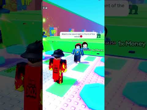 He THOUGHT HE HAD GOD POWERS in Escape Tsunami for Brainrots!!!😂#roblox #shorts