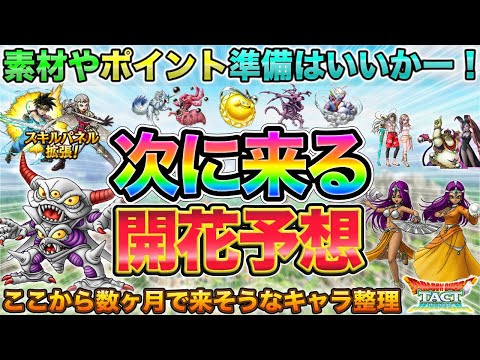 【ドラクエタクト】来週にもありそう？才能開花のここ数ヶ月分予想【５周年】【究極エビプリ】【マーニャ】【ミネア】