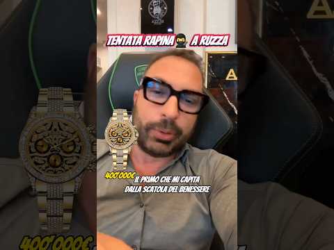 Momenti di paura per @RuzzaLorenzo dopo essere uscito dall'Ippodromo di Milano #rapina #rolex