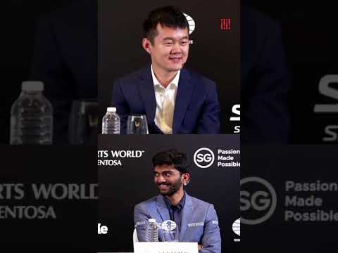 🇨🇳 Ding Liren: "What's the meaning of chill?" #DingGukesh
