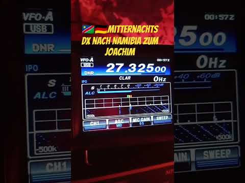 🇩🇪🇳🇦#cbfunk Mitternachts DX nach Svabokmund Namibia #dx #11m #27mhz