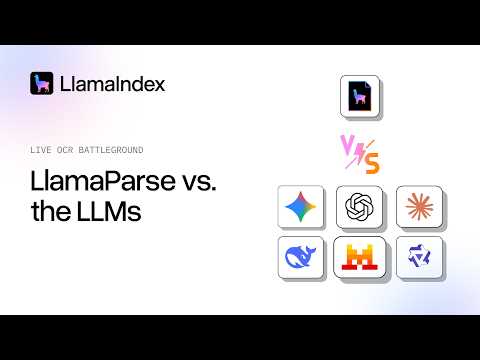 LlamaParse vs  LLMs: Live OCR Battleground