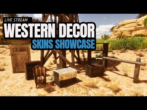 Western Decor Skins Mod - Ark Survival Ascended