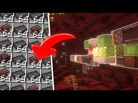 La Foreuse ULTIME à Netherite sur Minecraft