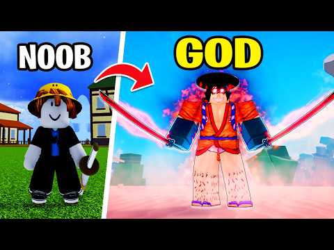 Becoming GOD KOZUKI ODEN in 24 Hours (Blox Fruits)