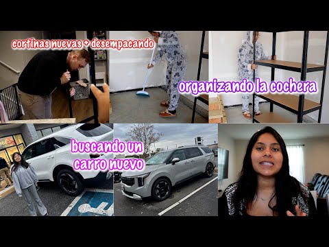 Organizando La Cochera 🚙 Buscando Un Auto Nuevo Quiero Una Mini Van 🙏🏾 Asi Va Quedando La Casa 📦