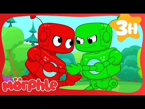 Morphle vs Orphle 🔴🟢| Video de 3 Horas | Morphle en Español | Caricaturas para Niños