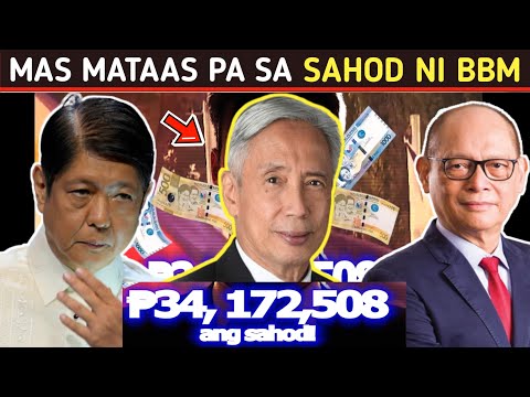10 HIGHEST PAID GOVERNMENT OFFICIALS | 10 Pinaka mataas na SAHOD ng OPISYAL ng Gobyerno ng PILIPINAS