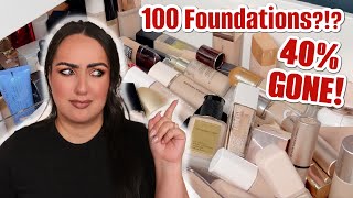 HUGE FOUNDATION DECLUTTER! What’s ACTUALLY Worth Keeping!