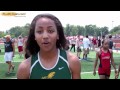 Interview with Laticia Sims of Farmington Harrison H.S. - 100m Hurdles Champion at the 2011 MHSAA LP D1 Finals