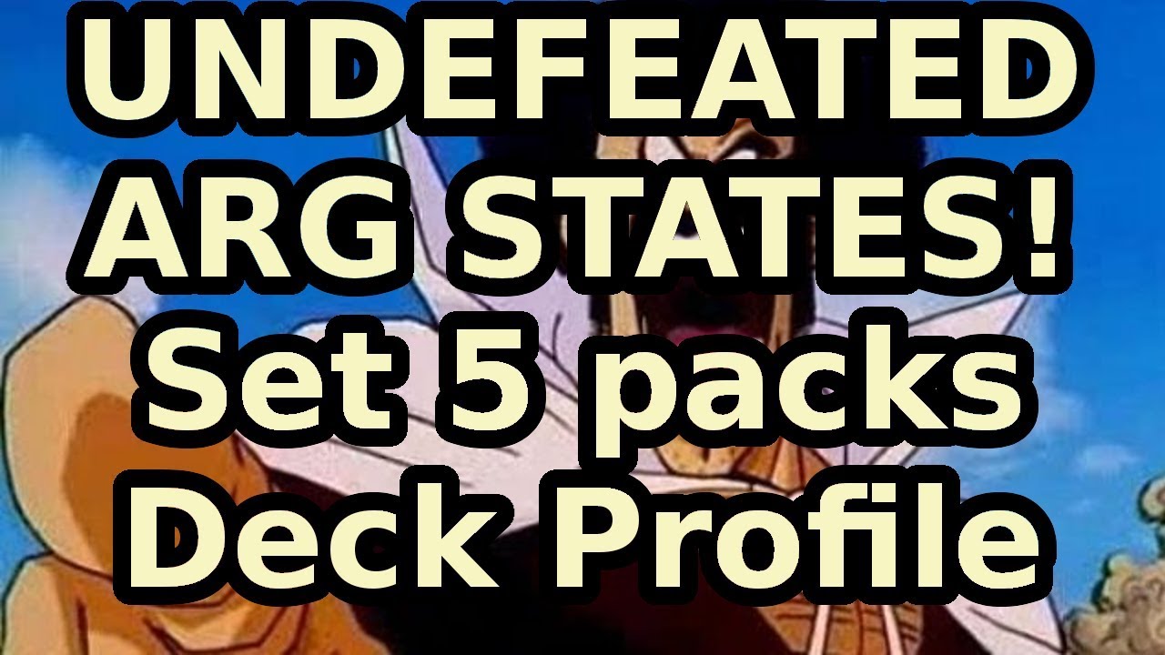 UNDEFEATED ARG STATES! Set 5 pack opening and deck profile!