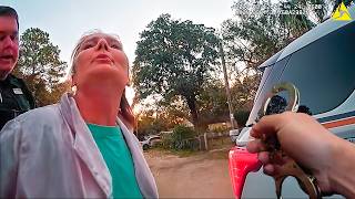 Entitled Grandma Gets Instant Karma After ATTACKING Officers