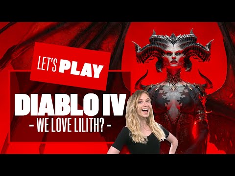 Let's Play Diablo 4 - WE LOVE LILITH?! DIABLO 4 PS5 GAMEPLAY