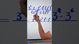Propiedades de la potenciación combinadas | Ejercicio 4