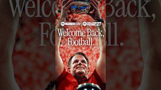 Welcome Back, Football.