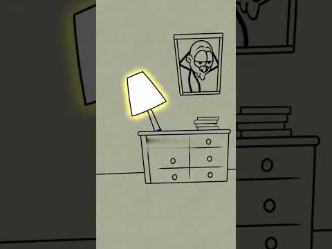 Me Home Alone night light off under to room