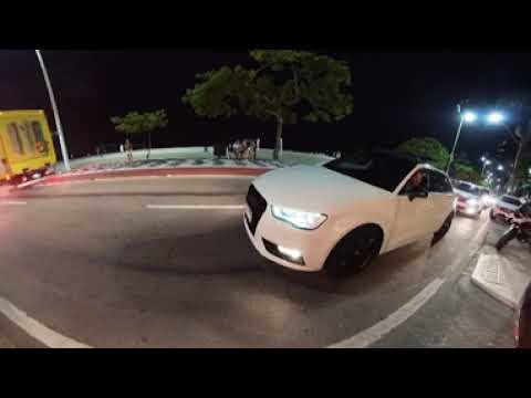 role noturno em Balneário com Capacete de vaca video em 360° (ede 500)