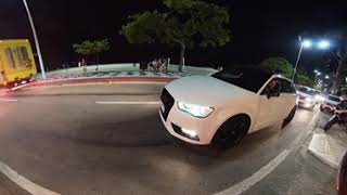 role noturno em Balneário com Capacete de vaca video em 360° (ede 500)