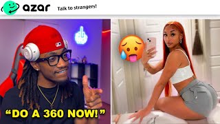 AGGRESSIVE RIZZ ON EVERY GIRL… IT WORKED?! 😈 AZAR | OMETV ALTERNATIVE (PT.2)