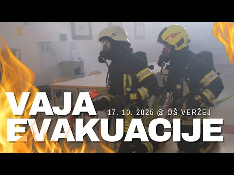 Vaja evakuacije 2025 @ OŠ Veržej (4K)