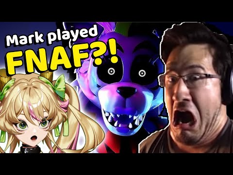 MY FIRST TIME WATCHING MARKIPLIER PLAY FNAF